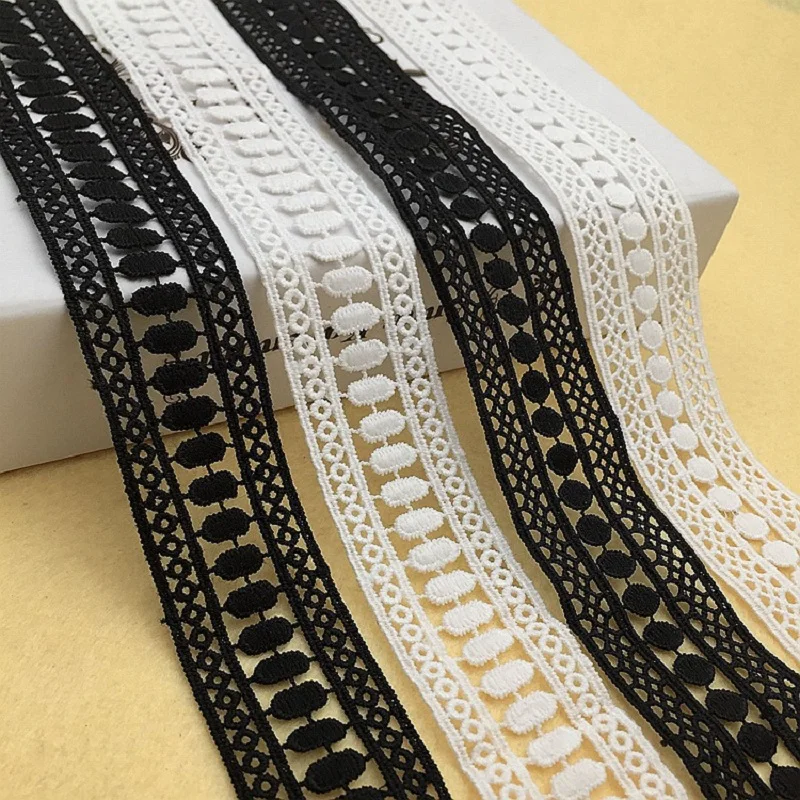 

Water-soluble Milk Silk Lace Embroidery Lace Small Lace Barcode Clothing DIY Accessories