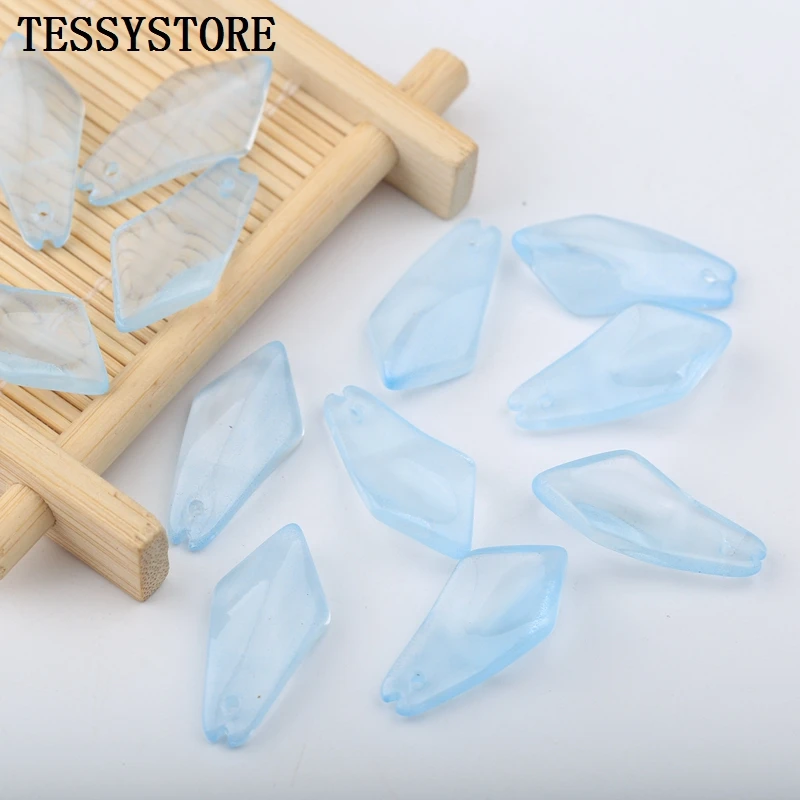 10 шт. стеклянные бусины в форме лепестков магнолии | Украшения и аксессуары