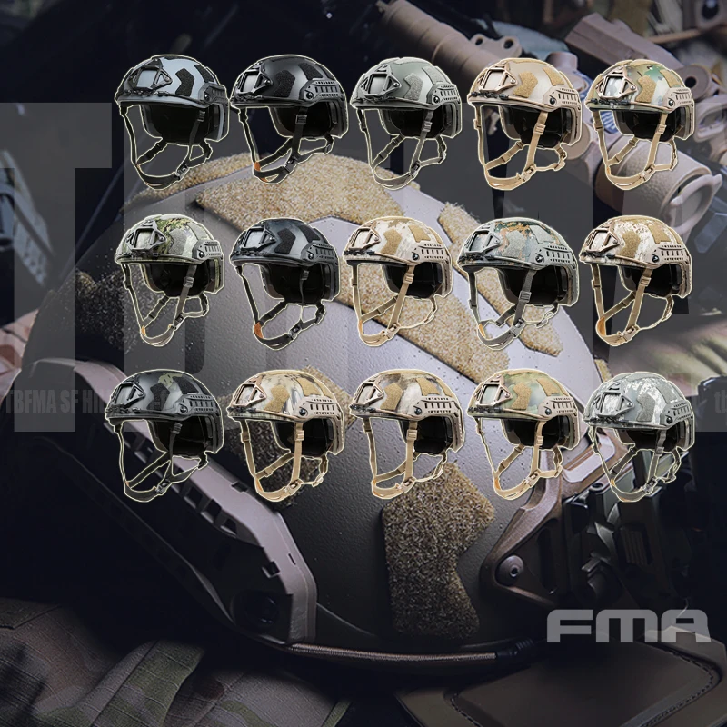 Fma Sf. Шлем безопасности шлем безопасности шляпа анти-столкновения защиты спасательный камуфляж шлем Tb1315b