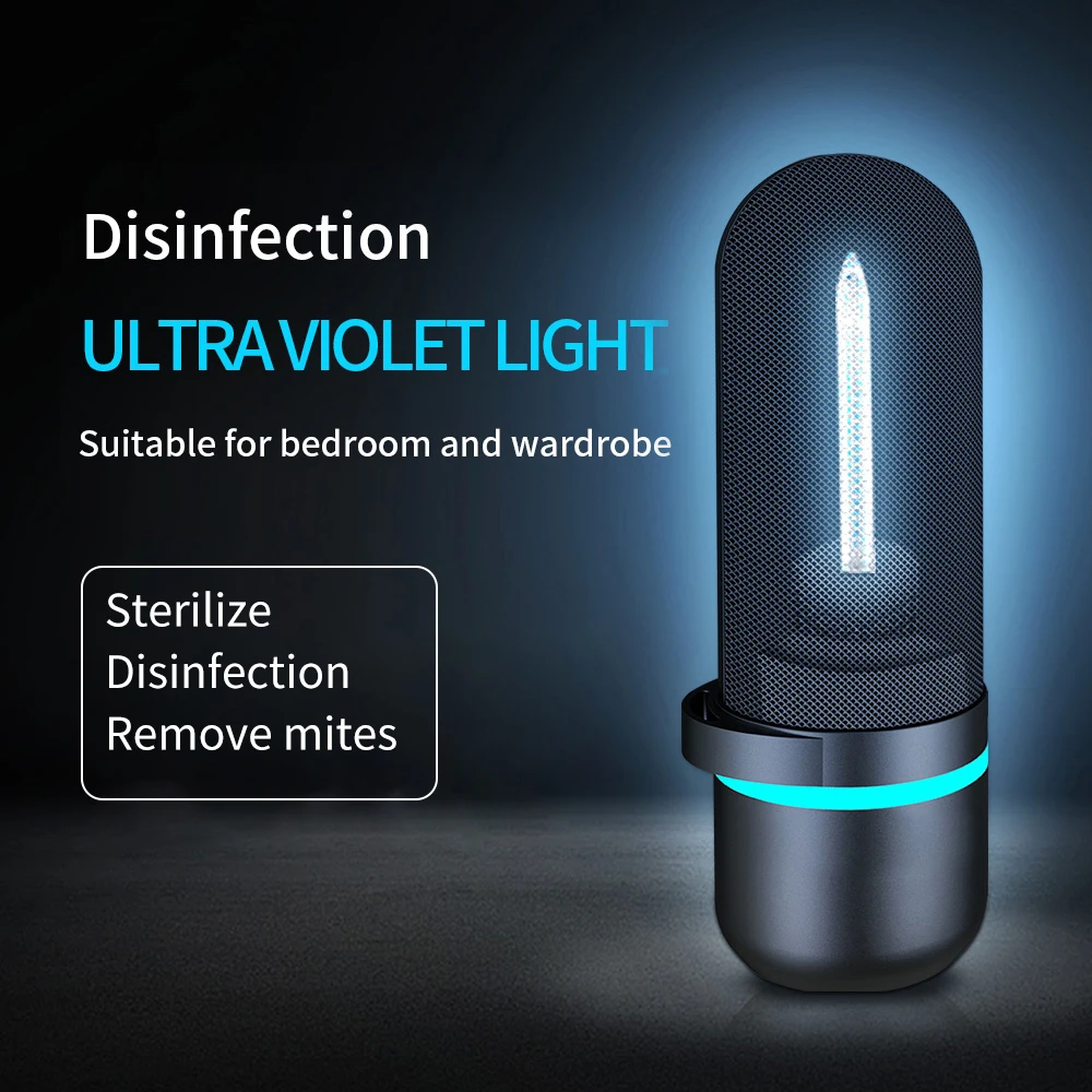 Портативный бытовой автомобиль универсальная УФ Дезинфекция лампа мини