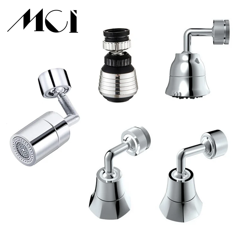 Mci Universal Splash Faucet Spray Head 720 Degree Rotating Tap Filter Water Bubbler Aerator 2 Modes Kitchen Nozzle | Обустройство