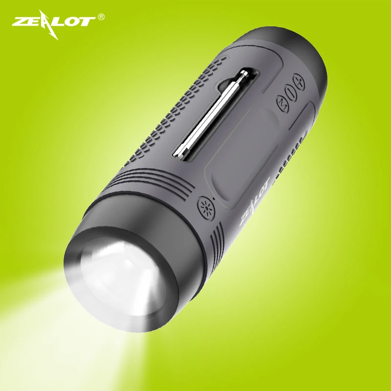 

ZEALOT A2 Wireless Bluetooth Speaker Waterproof Portable Outdoor Bass Column Loudspeaker FM Raido SD Card Aux Micro Hands-Free