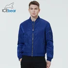 ICEbear 2022 Новая осенняя мужская короткая куртка модная летная куртка мужская одежда высококачественная брендовая куртка MWC20706D