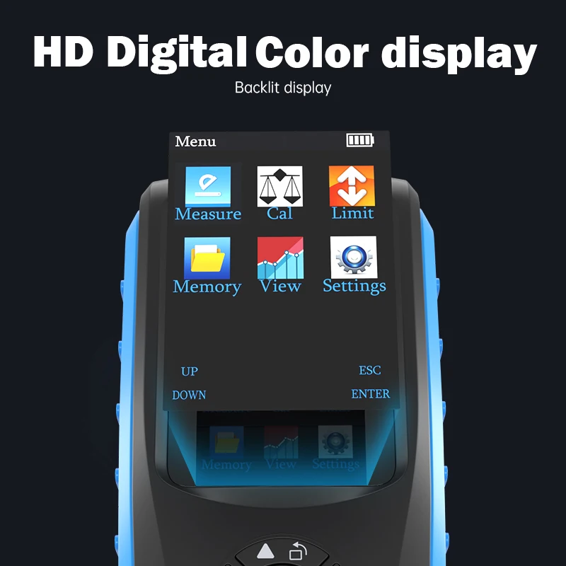 Толщиномер VDIAGTOOL VC300/VC200/VC100 измеритель толщины покраски автомобиля с дисплеем