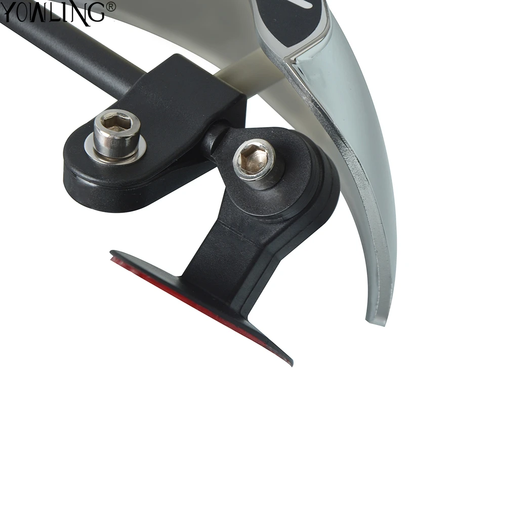 Мотоциклетные аксессуары широкоугольное зеркало заднего вида с углом обзора 180