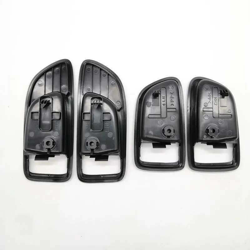 Дверные ручки внутренняя ручка Внешняя рамка дверные крышки черная рукоятка