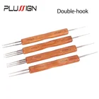 Вязальные спицы с двойной боковой головкой, 0,5 мм, 0,75 мм