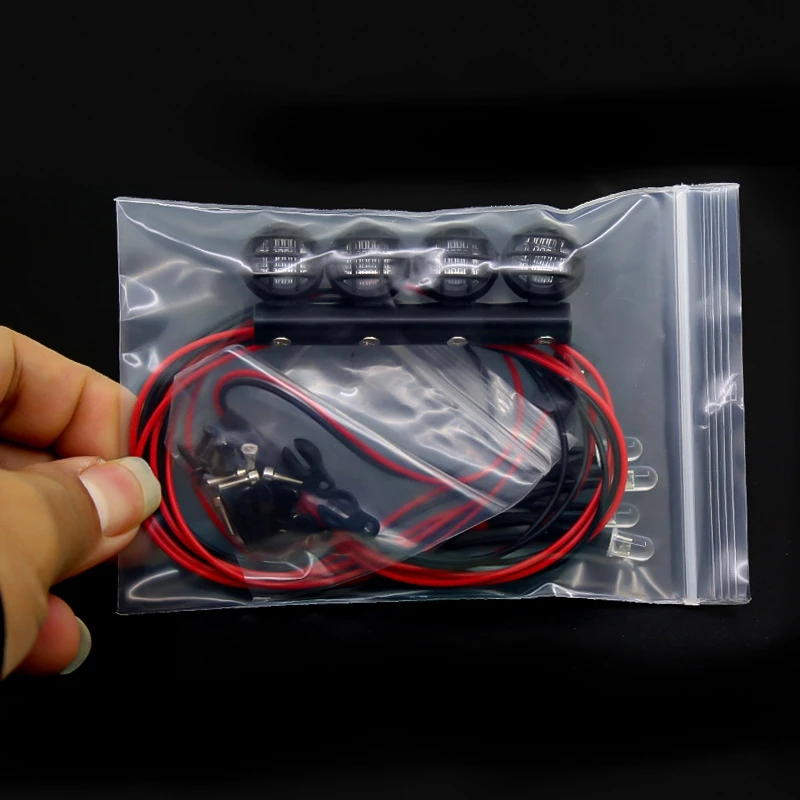 

RC Car LED Roof Lamp Lights Bar for WPL 1/18 1/24 RC Truck Car Upgrade Parts Accessories,4 LED