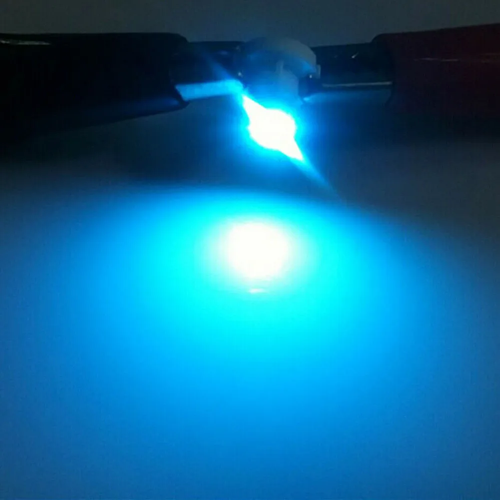 

Dash Bulbs Flat Top T4.2 Ice Blue Instrument Light 10mm Panel 12-14VDC