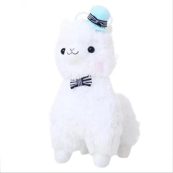35-55 см Arpakasso Alpacasso Alpaca Topper Hat Bow Sheep мягкая плюшевая подушка кукла игрушка