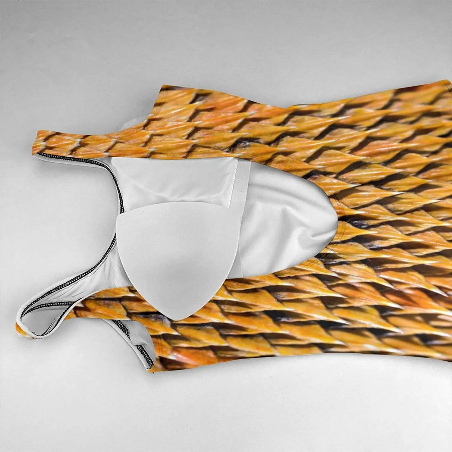 Женский слитный купальник в стиле ретро с высоким вырезом и глубокой спинкой