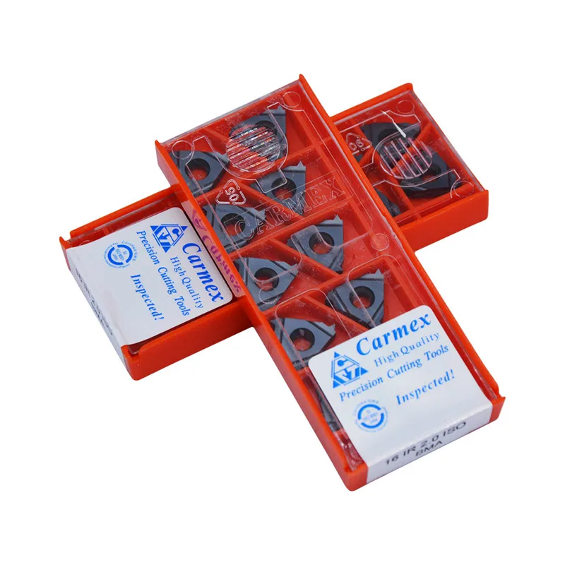 

ZIYI 16IR 2.0ISO BMA 10pcs High quality Threaded blade Carbide Inserts