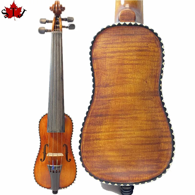 

Baroque style SONG brand Pochette violin 5 5/8",inlay nice shell，graceful and huge sound #4107