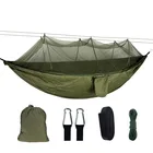 Легкий портативный гамак для кемпинга и палатка, тент, брезент от дождя, Водонепроницаемый гамак с москитной сеткой, туристическая палатка для активного отдыха