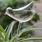 Милая птица ручной работы Автоматический водяной цветок Изысканная садовая колба для полива цветов комнатный автоматический стеклянный разбрызгиватель