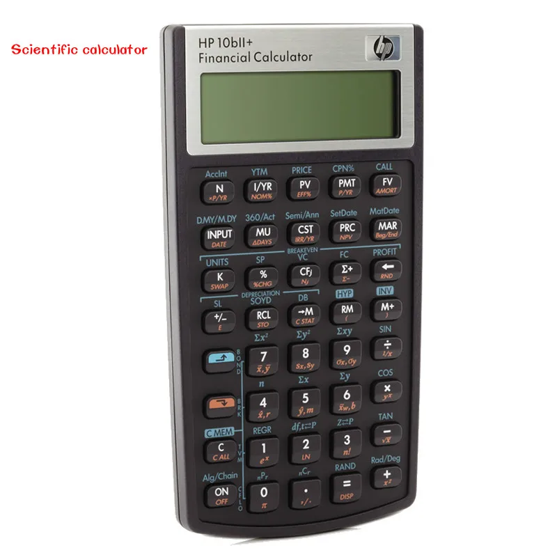 HP 10BII + финансовый калькулятор Hp10b2 планировщик FRM CMA маленький дети научный