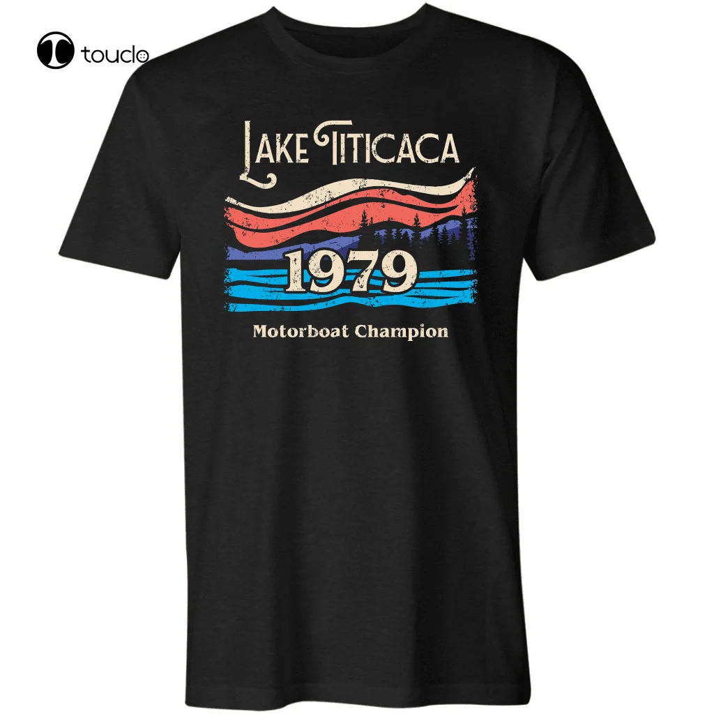 

New Lake Titicaca Motorboat Championship T-Shirt Size S-5Xl Cotten Tee Shirt