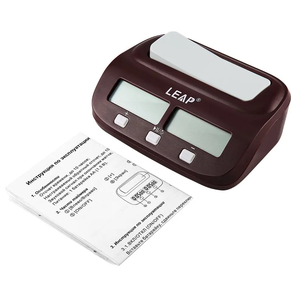 Цифровые шахматные часы с таймером обратного отсчета набор электронных