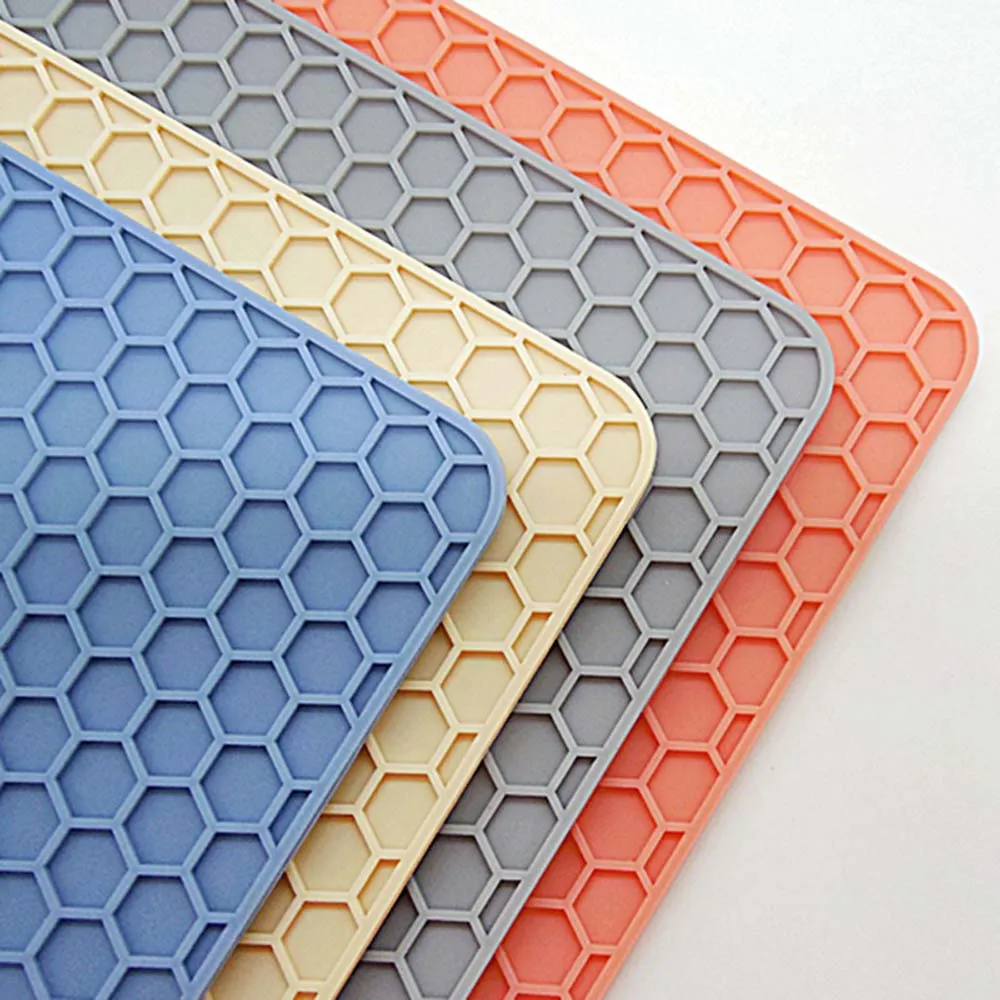 Прочный силиконовый нескользящий термостойкий Коврик подстилка подставка для