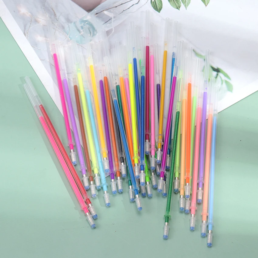 36 шт./лот новинка цветов набор гелевая ручка для вспышки рисования|pen gel pen|gel pen