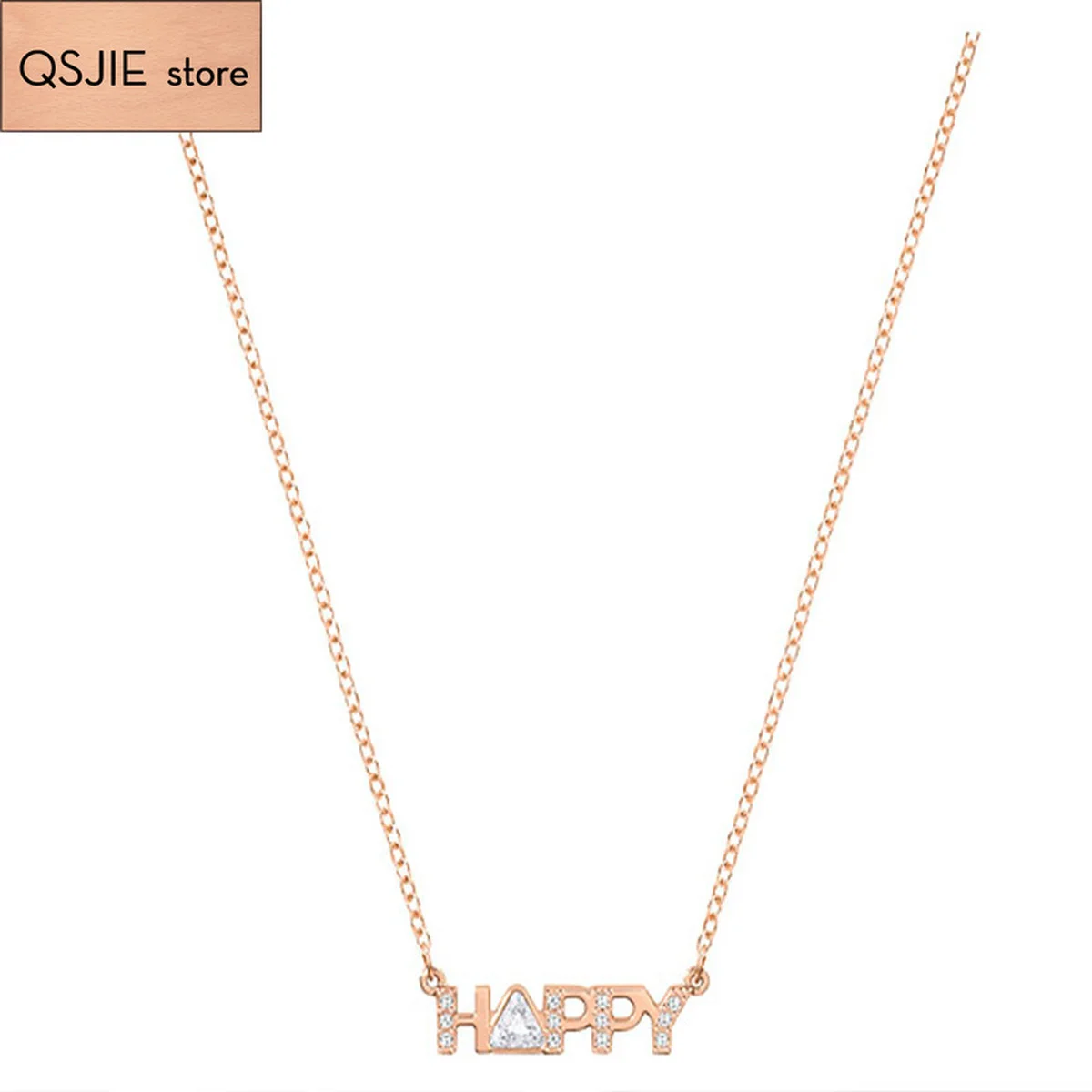

High Quality SWA Happy Collarbone Happy Women's Necklace fashion jewelry