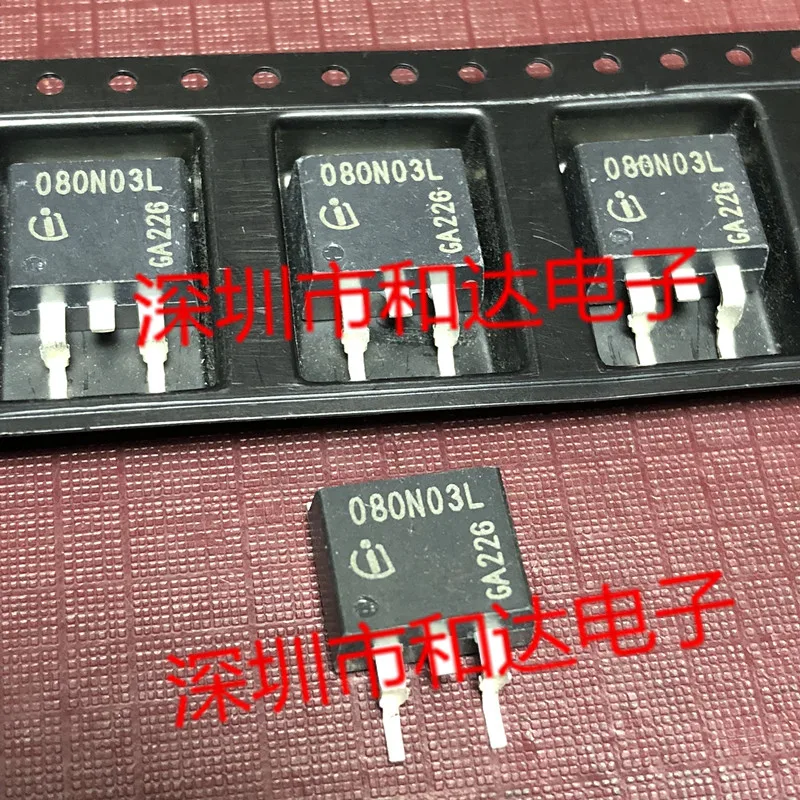

5 шт. 080N03L IPB080N03LG TO-263 30V 50A