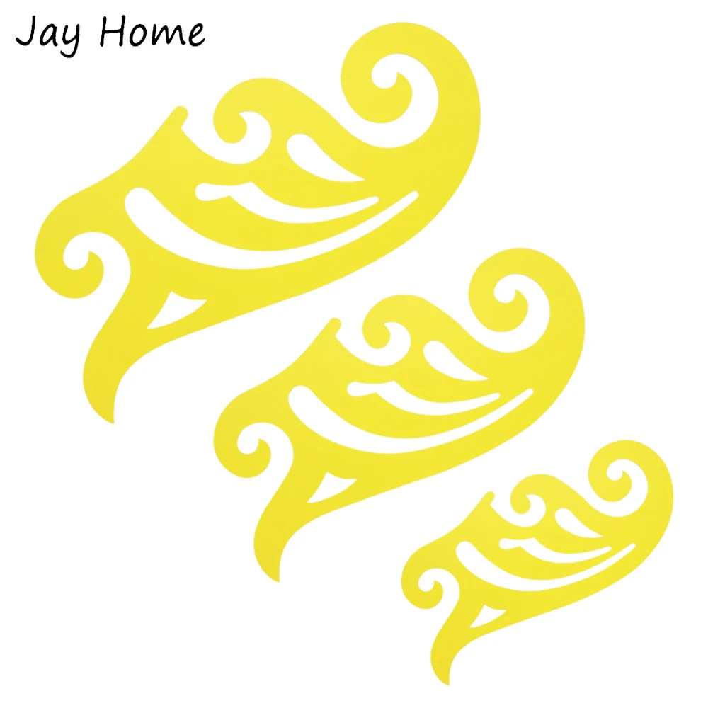 20/25/30 см французский шаблон для вычерчивания кривых линейка Пластик чертеж