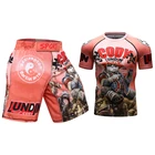 Мужские тренировочные шорты Cody Lundin с 3D принтом для MMA Rashguard