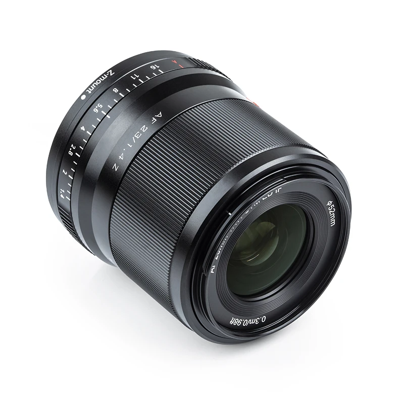 VILTROX 23 мм 33 56 F1.4 AF объектив для камеры Большая диафрагма фотообъектив Nikon Z Mount ZFC Z50