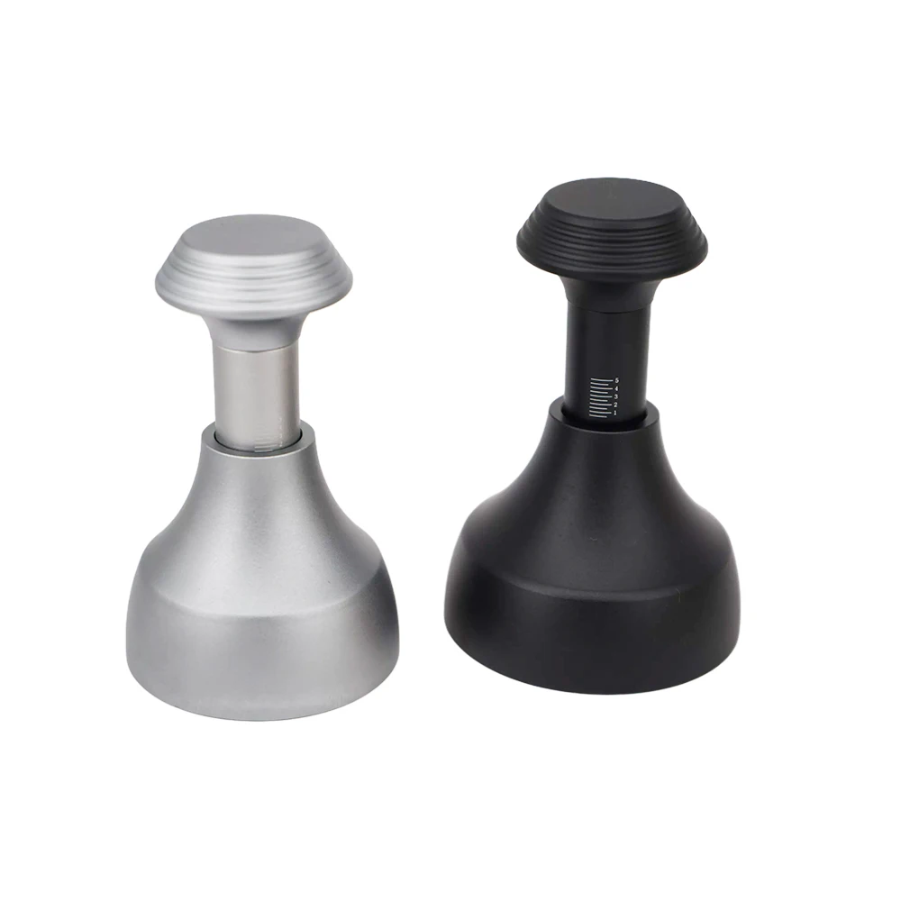 Distribuidor de caf&eacute; con aguja ajustable de acero inoxidable, m&aacute;quina de Espresso de 58mm, portafiltro, herramienta niveladora tipo aguja, 58/51mm-2