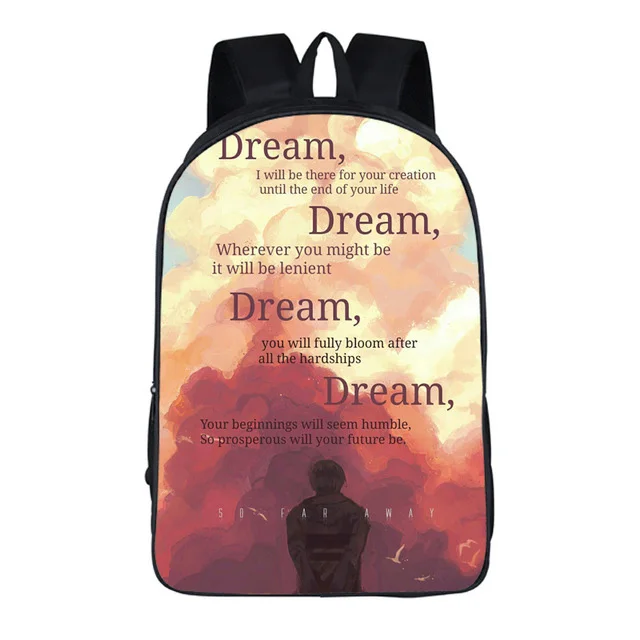 backpack 18 Школьный рюкзак Sac A Dos Kpop K-pop K Pop школьный рюкзак для девочек-подростков - Цвет: backpack 18