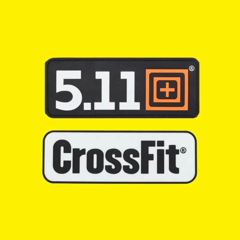 Пластырь Crossfit наклейки 5 11 дюйма этикетка с аппликацией украшение в стиле панк