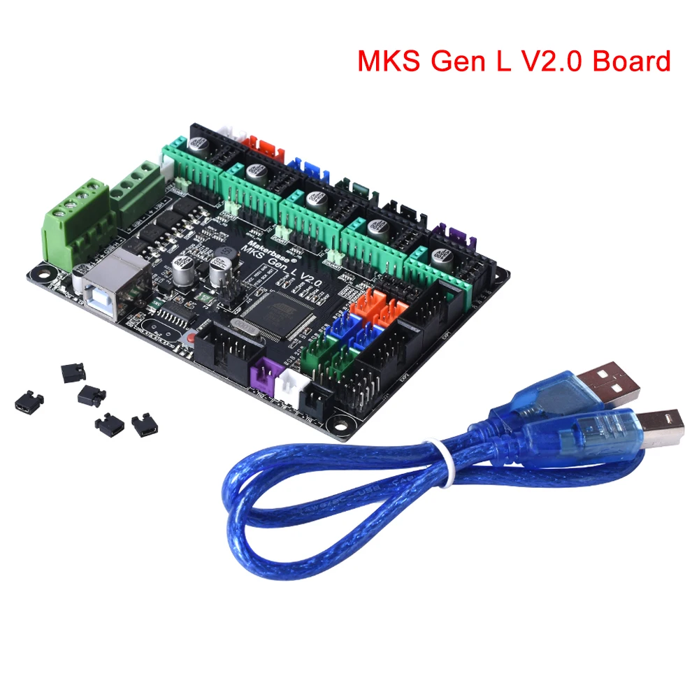 Плата контроллера BIQU BIGTREETECH MKS Gen L V2.0 плата 3D принтера Reprap Ramps 1 4 с шаговым