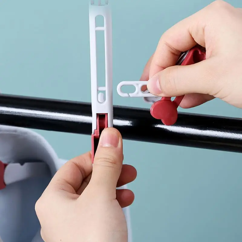 Oldable портативные пластиковые вешалки для одежды многофункциональные дорожные