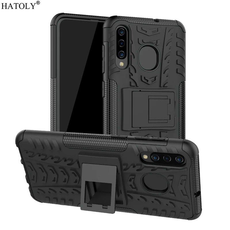 Чехол для Samsung Galaxy A30S противоударный жесткий силиконовый чехол бампер 6 4