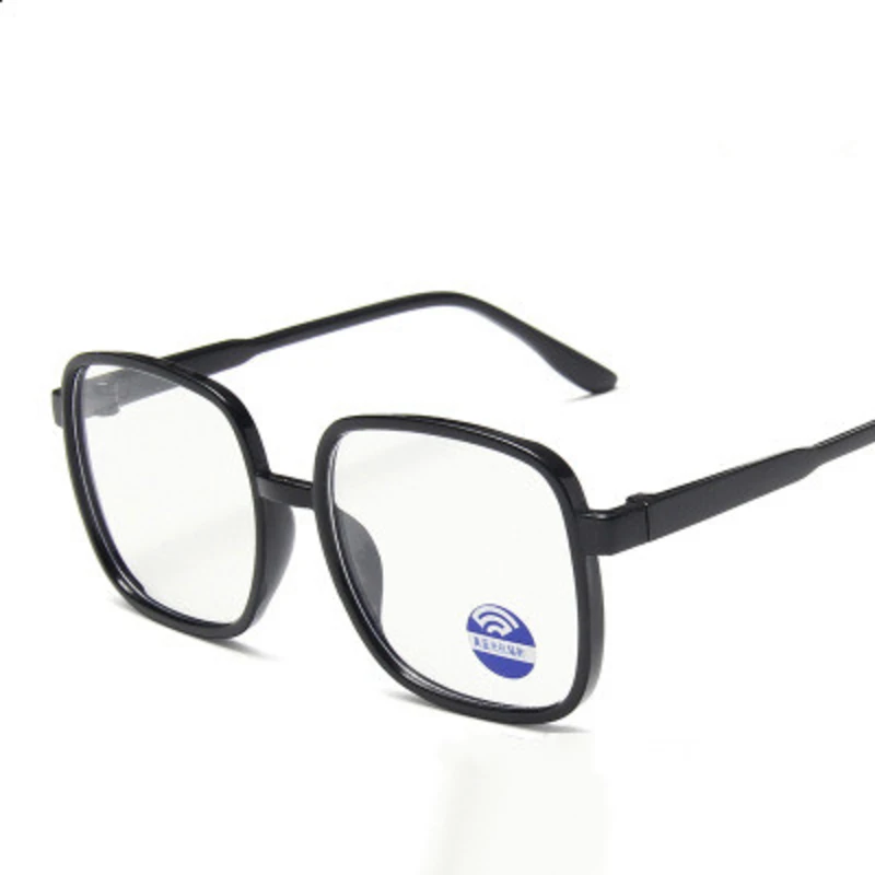 Винтажные квадратные очки с большой оправой ярких цветов Детский комфортный для