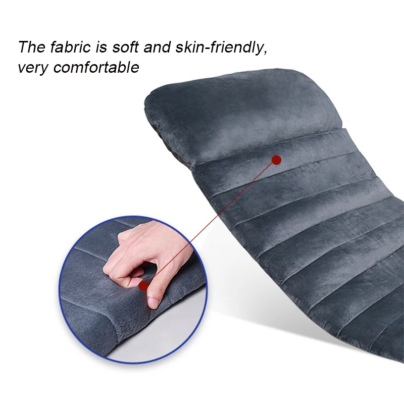 Электрическая подушка для массажа всего тела с подогревом Вибрирующая шеи плеч