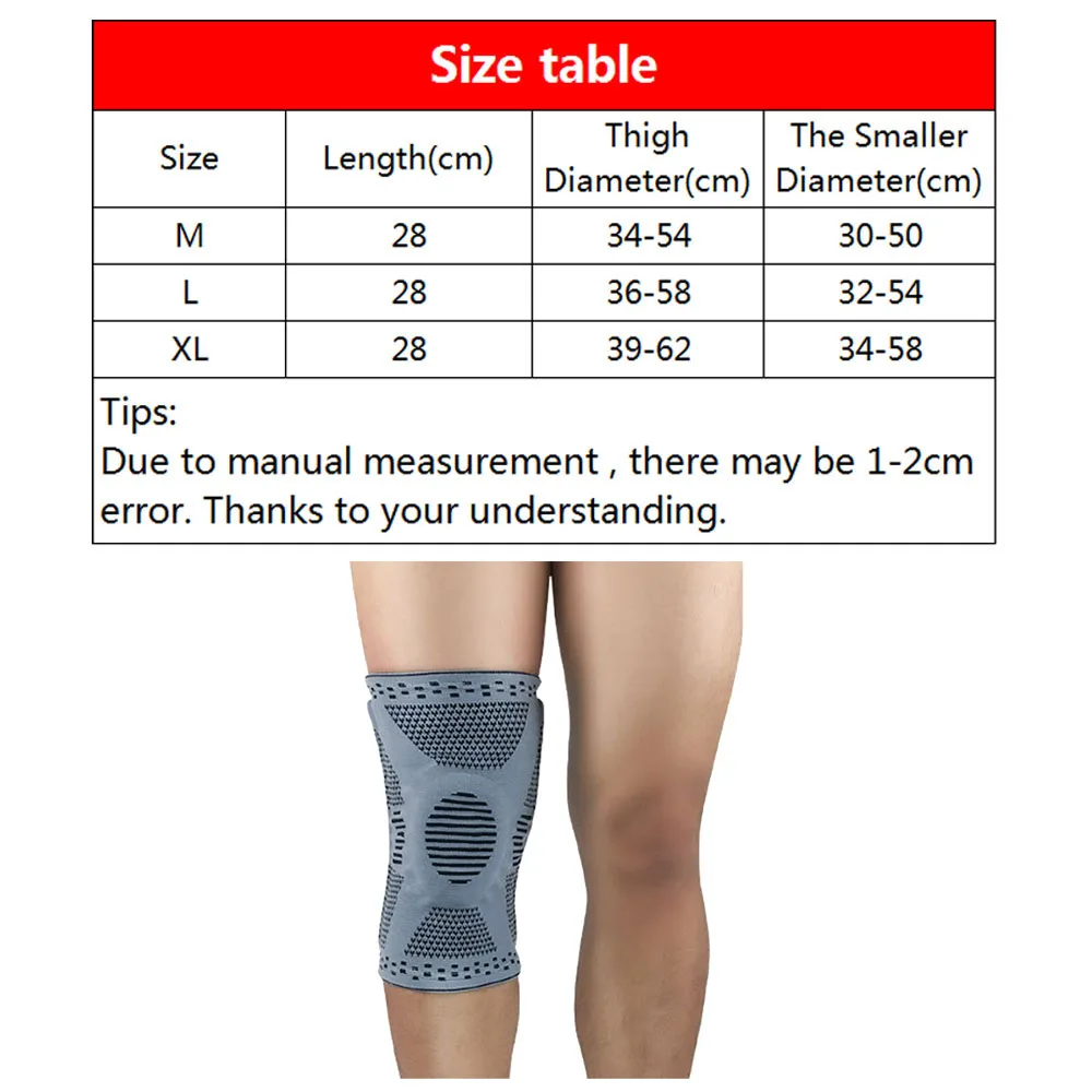 Hot1PCS эластичный наколенник поддержка баскетбола для бега спорт защитный ремень
