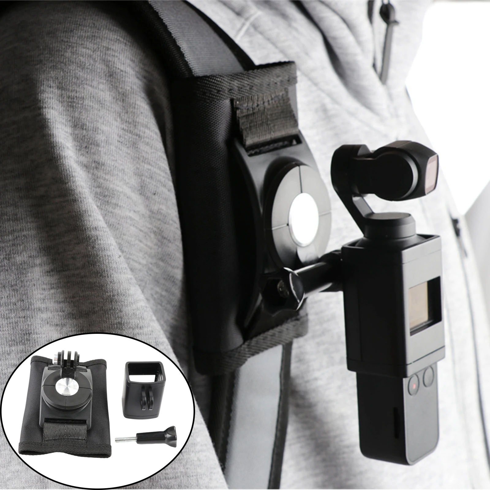 pocket 2 backpack mount backpack strap for outdoor climbing camera supplies free global shipping