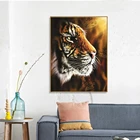 Набор для алмазной живописи 5D, выливаемый клей для алмазной мозаики с изображением тигра, вышивка сделай сам, полное украшение, подарок для творчества, домашний декор
