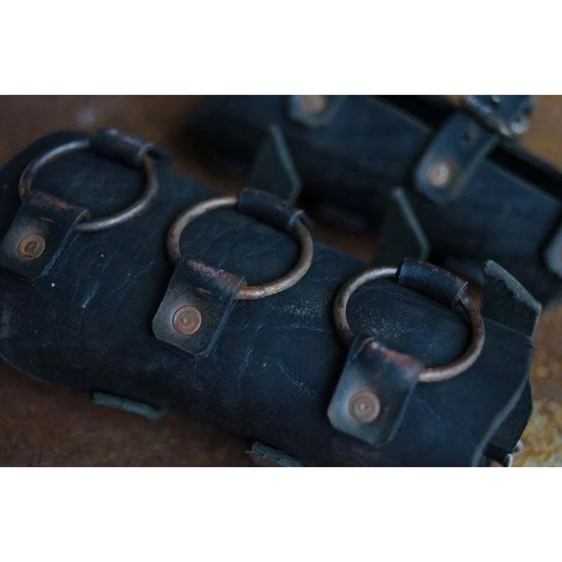 Средневековый Косплэй костюм для Для мужчин повязка запястья в готическом стиле