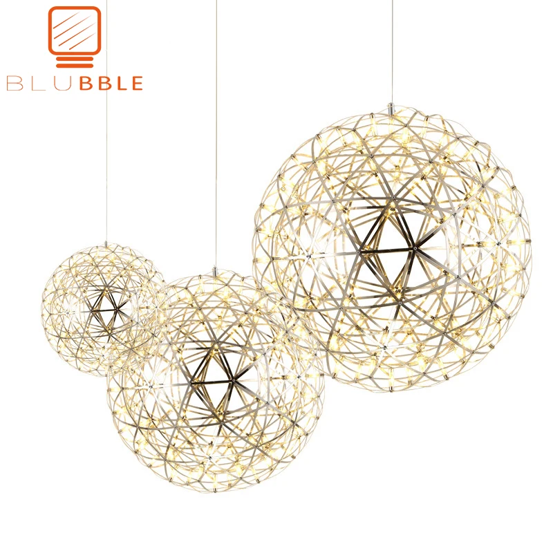 Современные креативные Подвесные светодиодные светильники фейерверк из