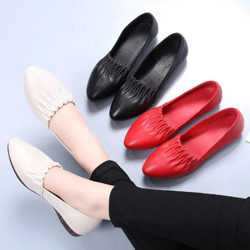 Новинка 2021 весенняя обувь больших размеров мягкая удобная на плоской подошве для