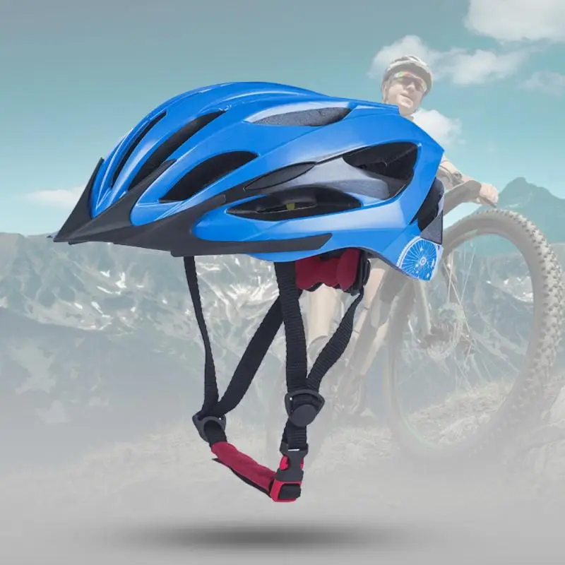 

The New Bicycle Helmet Integrated Molding Bike Mountain Bike Riding Helmet Men And Women Models Riding Helmet Tail Light