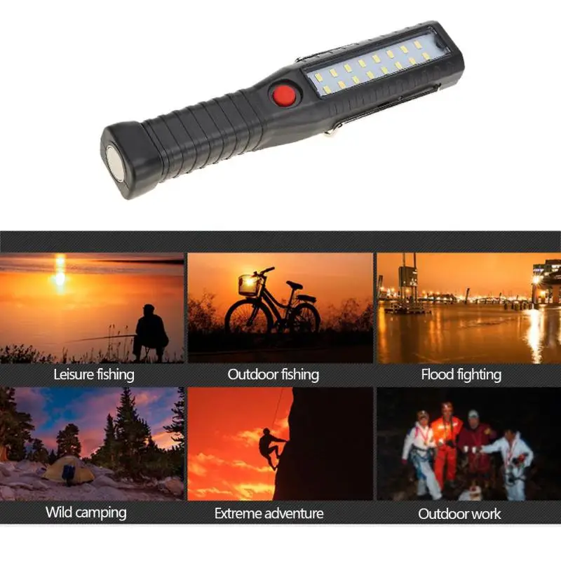 Промо-акция! Usb Перезаряжаемый 16Led рабочий светильник Магнитная подвесная