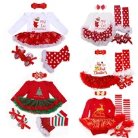 infant baby girl xmas suit novelty costume newborn christmas clothing sets bebe rompers birthday party cosplay gift 3 6 9 12 18m