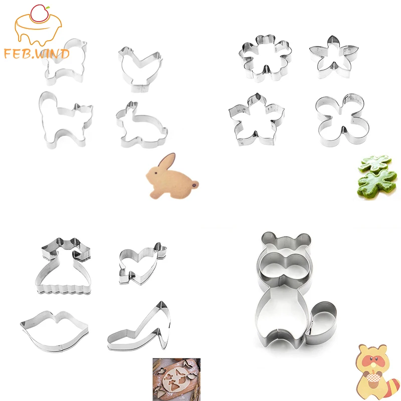 Металлические наборы для печенья пасхальные формочки форма