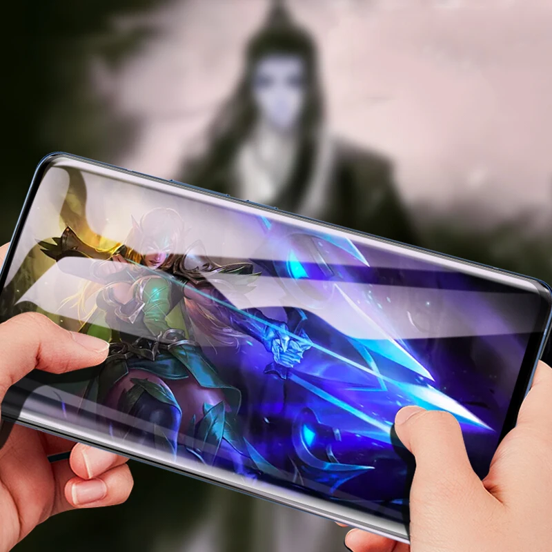 

For Huawei P30 P40 Pro Plus 3D Anti Blue Screen Protector For Mate 30 Nova 7 Honor 30 Pro Plus 3D Full Cover Tempered Glass Film