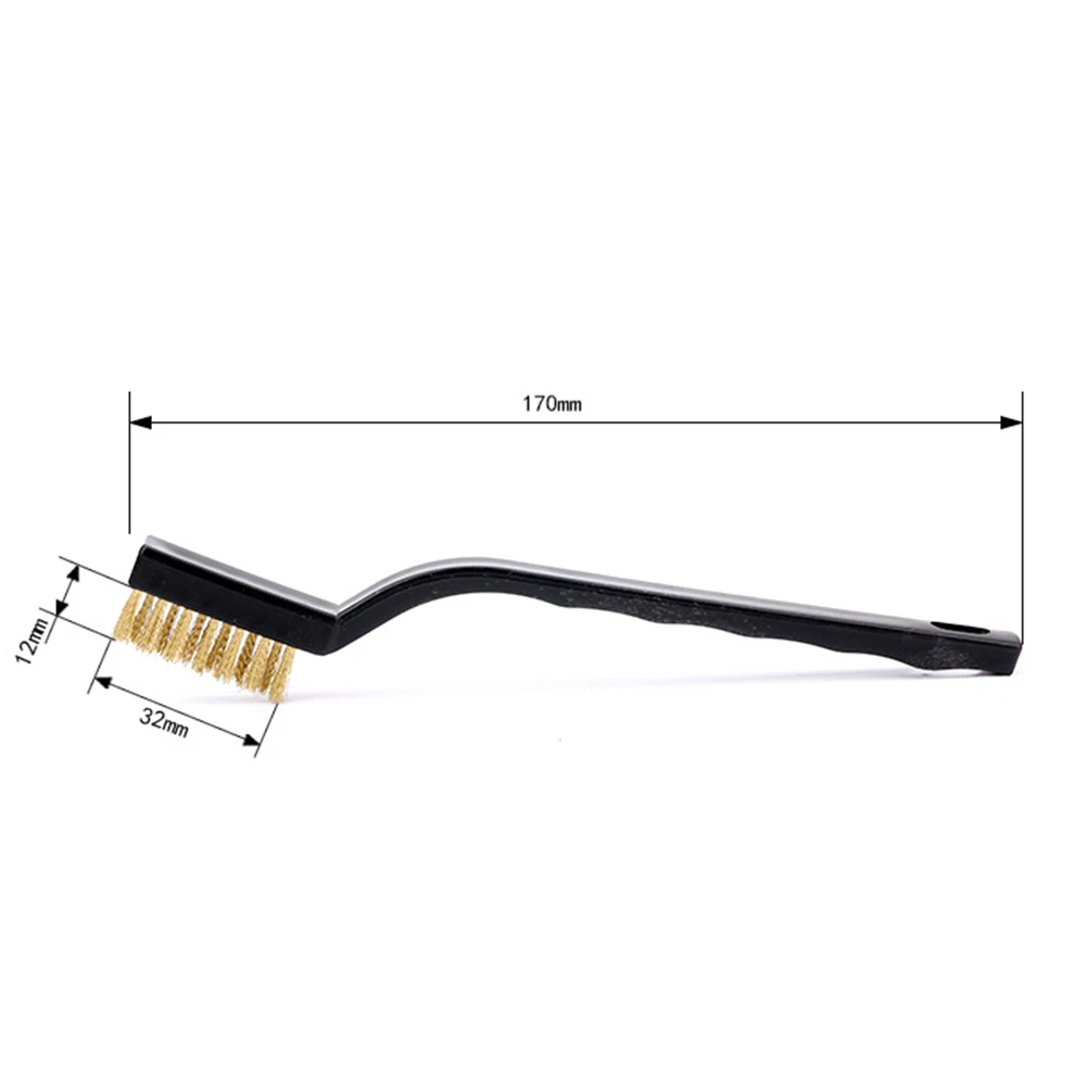 

Paint Remover Wire Brushes Accessory Tool 6pcs/set Long Steel Practical