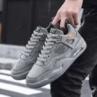 Мужская парусиновая обувь, новинка 2021, модная однотонная мужская Вулканизированная Белая обувь на шнуровке, мужская повседневная обувь, спортивная обувь